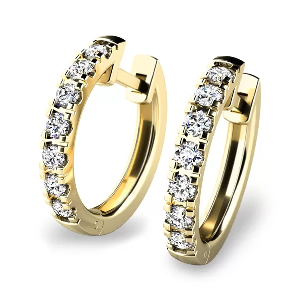 Kruhy s diamantmi 10838-ZL-DIA