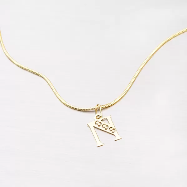 Zlaté písmenko N 442-0001-N