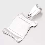 Pergamen zo striebra s možnosťou rytiny XKXC-3002