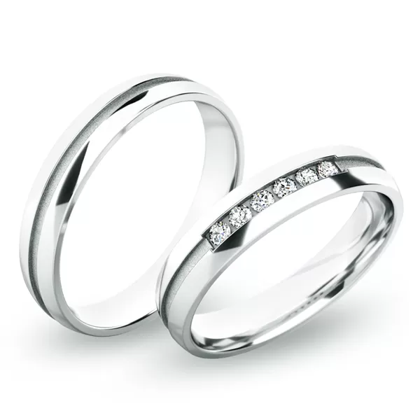 Snubné prstene zo žltého zlata SP-61059