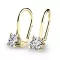 Luxusné zlaté náušnice 10827-375-ZL-ZIR