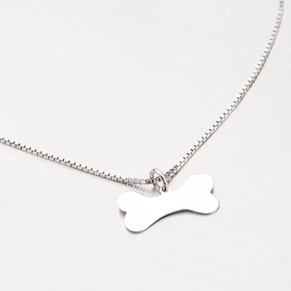 Strieborná doštička - kosť P1601987-1397-SLX