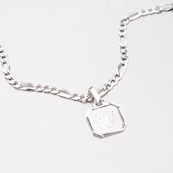 Prívesok s písmenkom W M5120-W