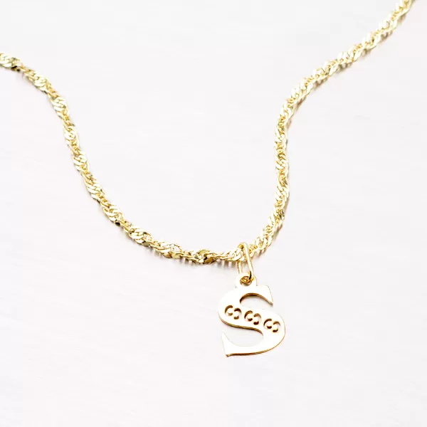 Zlaté písmenko S 442-0001-S