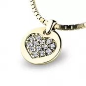 Prívesok s diamantmi 10882-ZL-DIA