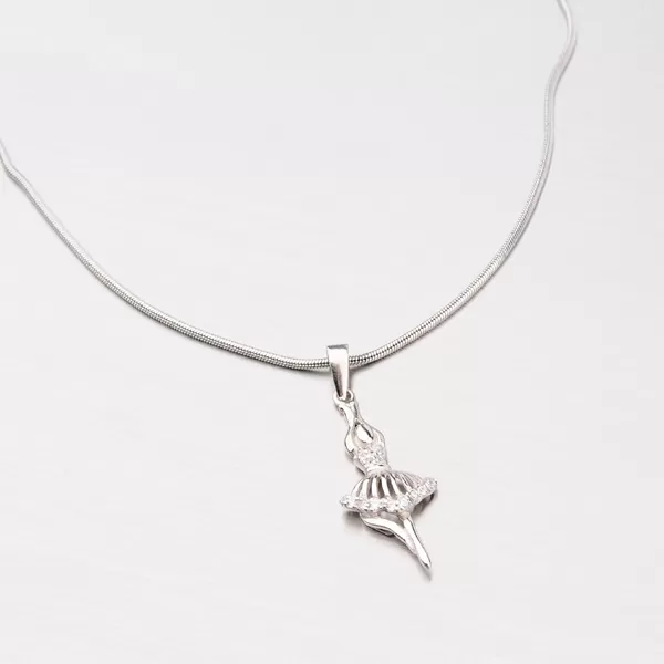 Strieborný baletka - prívesok P1603616-1905-SLX