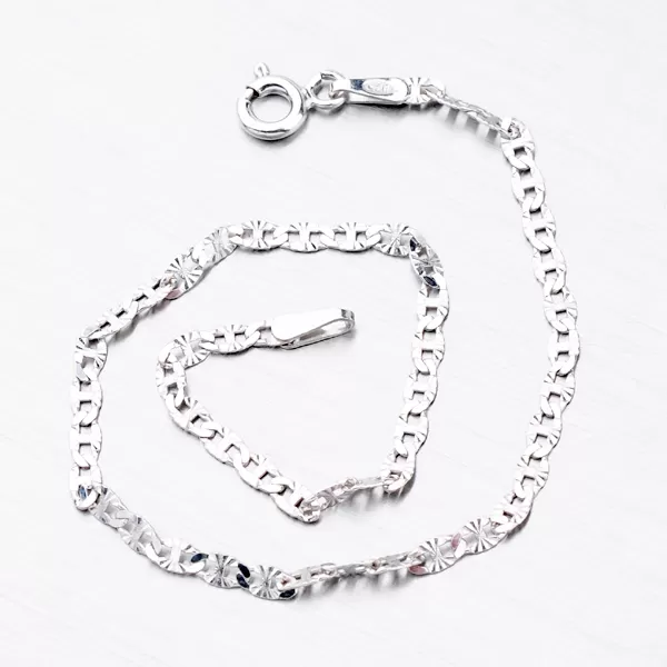 Strieborný náramok s gravírovaním CHRS-10-SUN-050