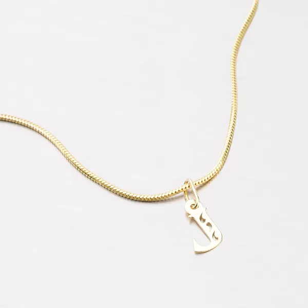 Zlaté písmenko J 442-0002-J