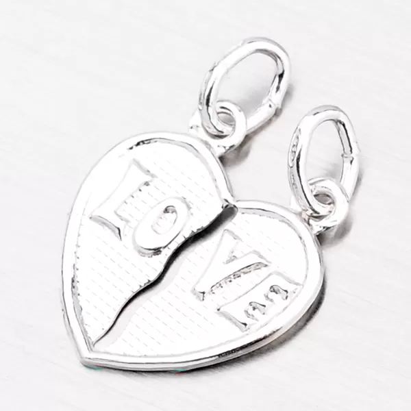 Strieborný prívesok pre partnerov M5521C