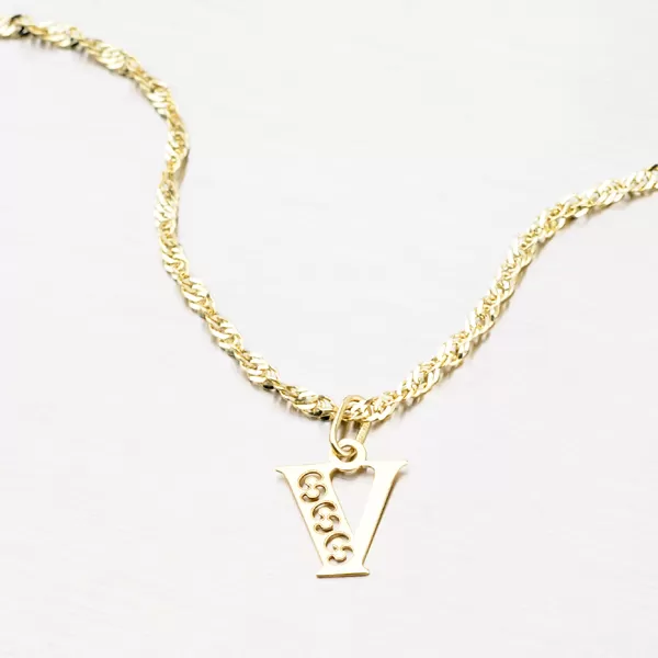 Zlaté písmeno V 442-0001-V