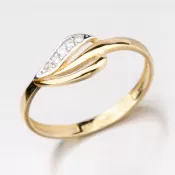 Jednoduchý prsteň zlata od 41-NR84