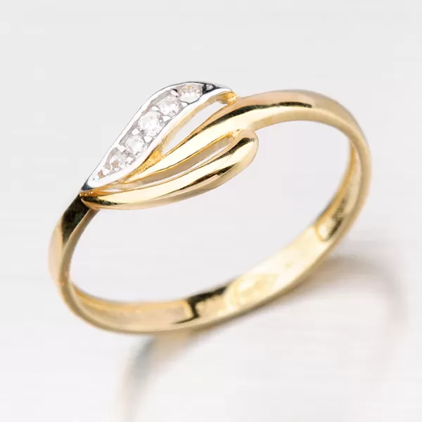 Jednoduchý prsteň zlata od 41-NR84