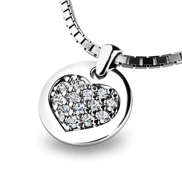 Prívesok s briliantmi 10882-B-DIA