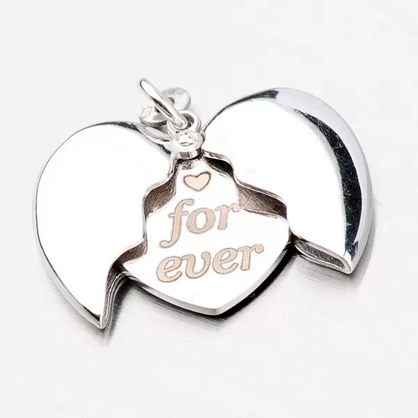 Krásne srdiečko s rytinou P1602987-0940-SLX