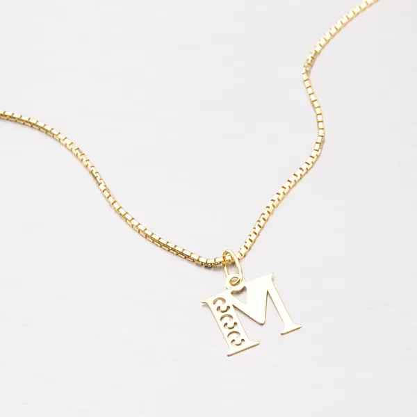 Zlaté písmenko M 442-0001-M