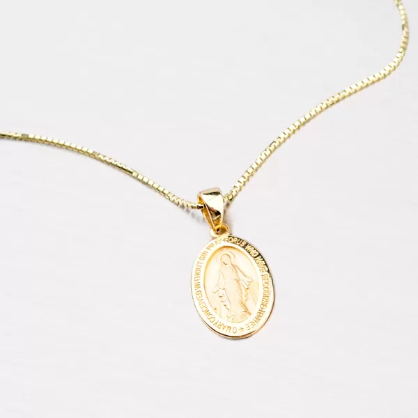 Zlatý medailón - Madonka 43-2544