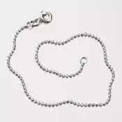 Strieborný náramok z guličiek CHRS-39-120