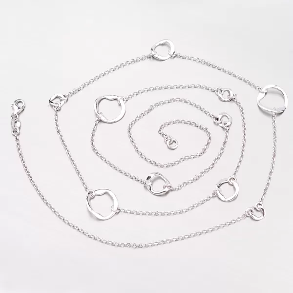 Strieborný náhrdelník N1500472-0331-SLX