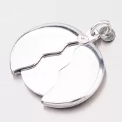 Zaujímavý strieborný prívesok P1602986-0940-SLX