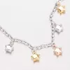 Strieborný náramok s hviezdičkami 92003043-46-SLX