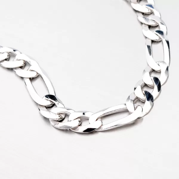 Strieborné figaro 3+1 920043-XK-SLX