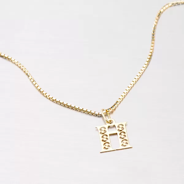 Zlaté písmenko H 442-0001-H