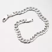 Strieborný náramok Pancer CHRS-08-150-FLAT-SPP