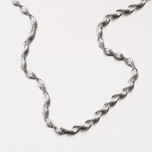 Strieborná retiazka Singapore CHRS-133-DISTW-030R