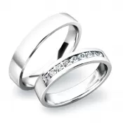 Snubné prstene zo striebra SP-61037-Ag