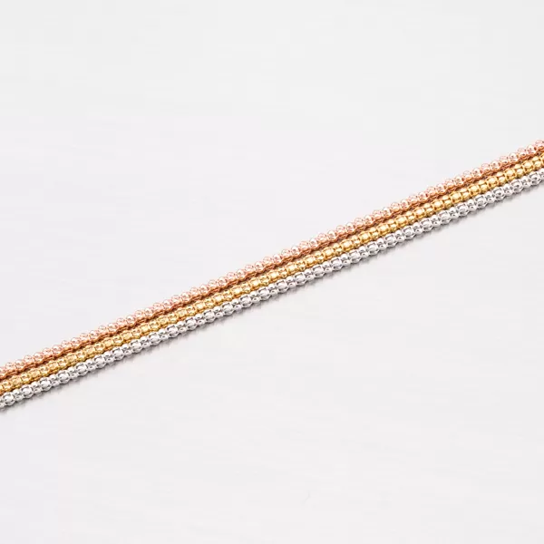 Krásny trojfarebný náramok B1400759-1264-SLX