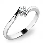 Zásnubný prsteň s diamantom ZP-10846D