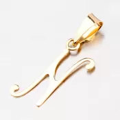 Prívesok - zlaté písmenko N 43-2937-N