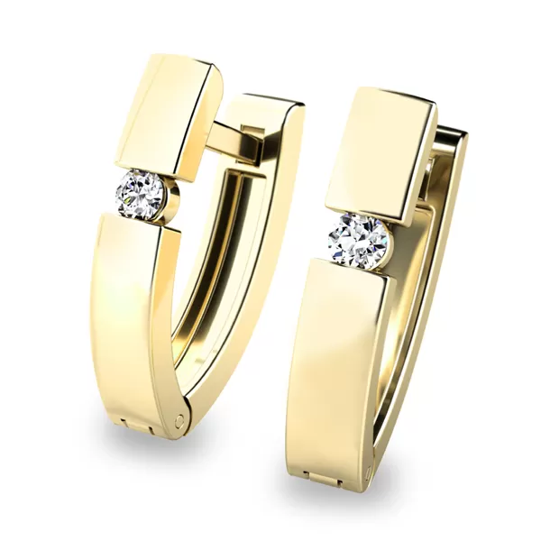 Dámske diamantové náušnice 10834-ZL-DIA