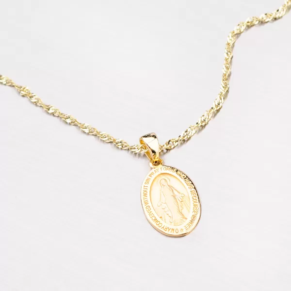 Zlatý medailón - Madonka 43-2544