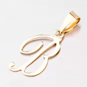 Prívesok - zlaté písmenko B 43-2937-B