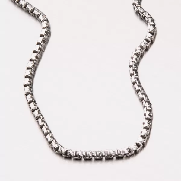 Strieborná retiazka Venezia gavírovaná CHRS-16-RDIS24-040