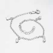 Dámsky náramok zdobený zirkónmi MBR1477Z4