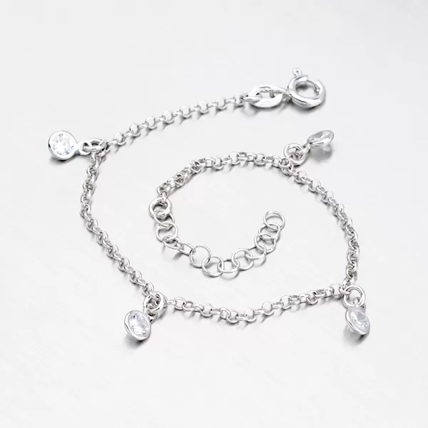 Dámsky náramok zdobený zirkónmi MBR1477Z4