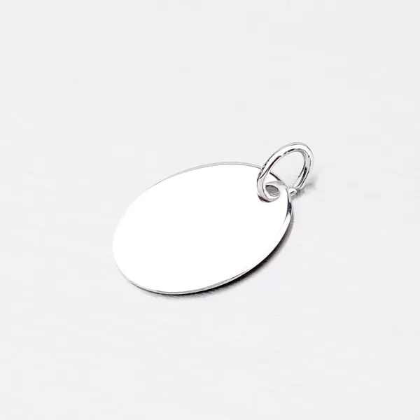 Strieborný oválny prívesok MPN8453M