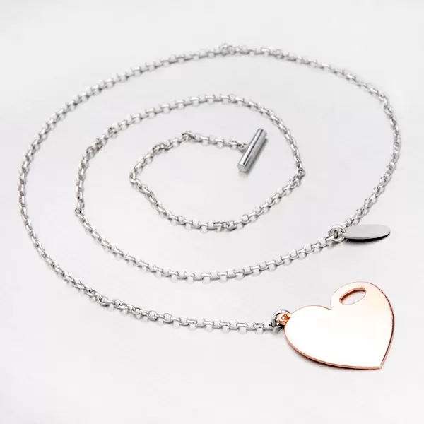 Strieborná retiazka so srdiečkom N1502921-2214-SLX