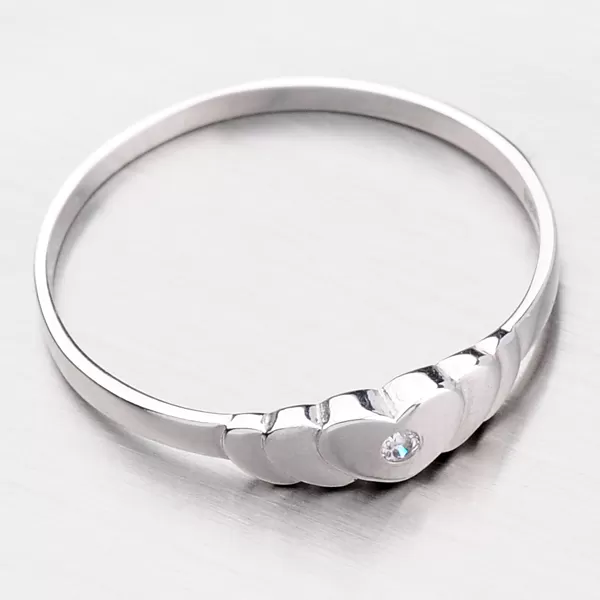 Romantický prsteň zo zlata DZ1876-B