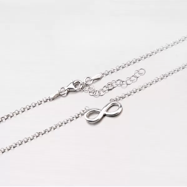 Náhrdelník s príveskom nekonečna N1400616-1264-SLX
