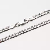 Strieborná retiazka Pancer CHRS-08-100-FLAT-SPP