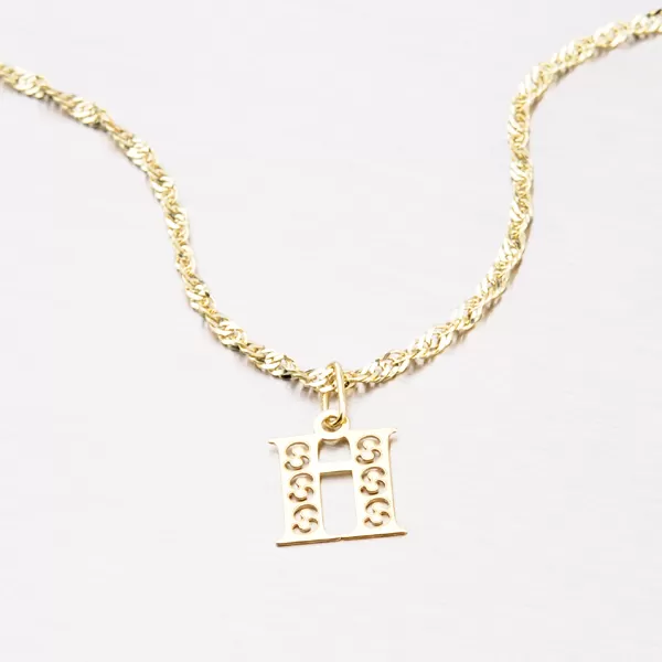 Zlaté písmenko H 442-0001-H