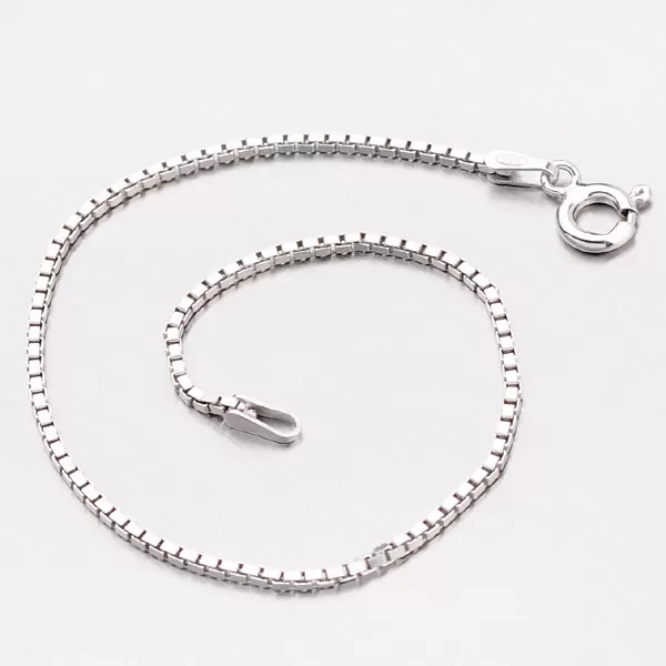 Náramok zo striebra - benátske kocky VEGD-026-Rh