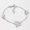 Strieborný náramok s motýlikmi B1502656-0331-SLX
