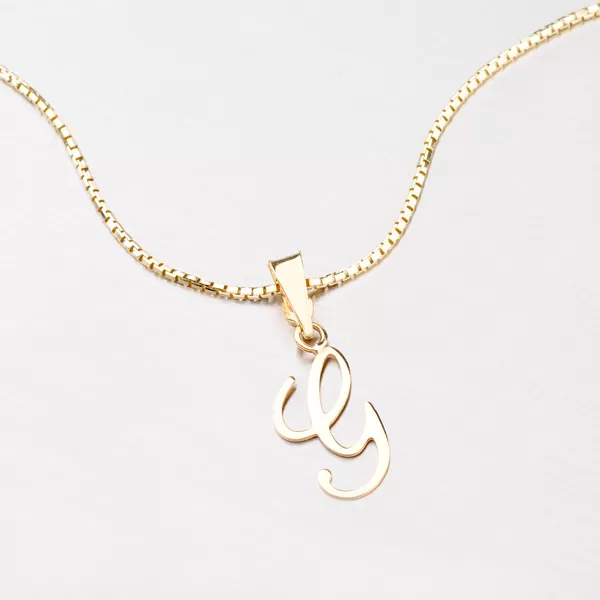 Prívesok - zlaté písmenko G 43-2937-G