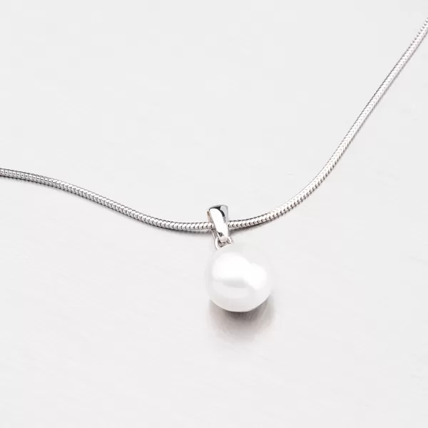 Zlatý prívesok s perlou 43-21430