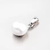 Zlatý prívesok s perlou 43-21430