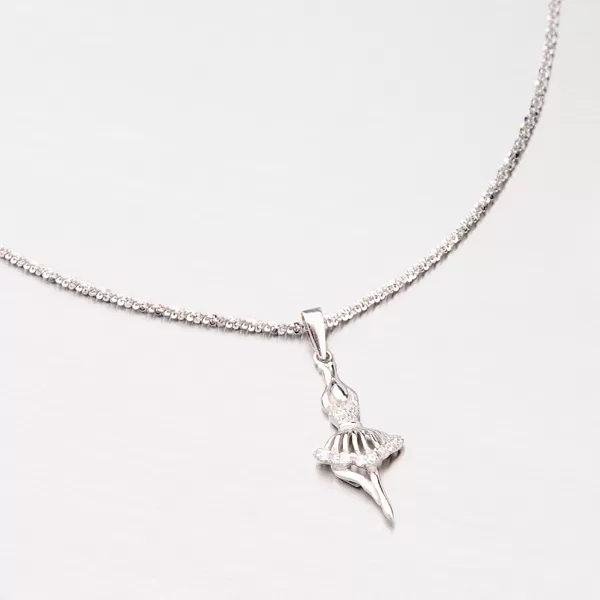 Strieborný baletka - prívesok P1603616-1905-SLX